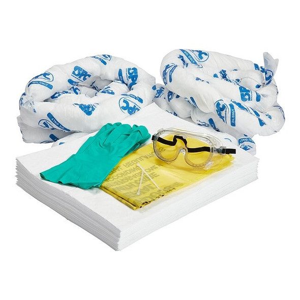 Brady Oil-Only Spill Kit Refill, 14 gal Absorbency SKO14-R