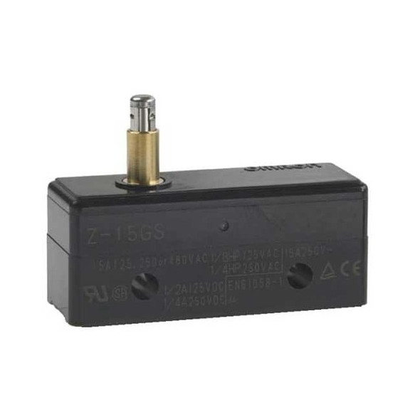 Snap Action Switch, Plunger Actuator, SPDT, 15 A at 480 V AC Contact Rating