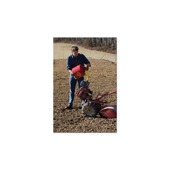 Safety Can, Type I, 5 gal, 24-ga Galvanized Steel, Flammables, Red