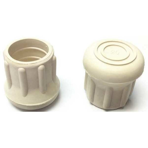 Manufacturer Varies Protective Leg Tip, SlipOn, Rd, 31/32", PK10 LTB20WE