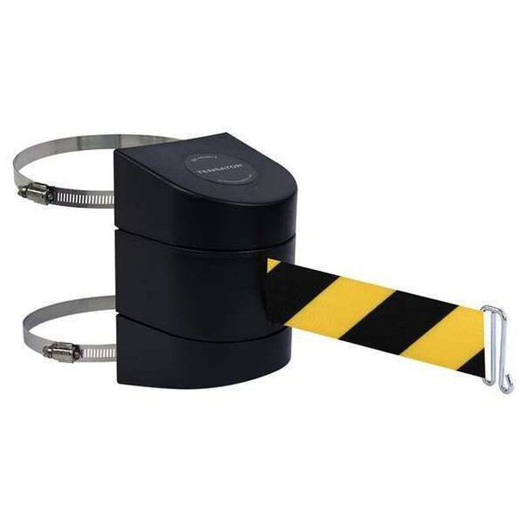 Tensabarrier Belt Barrier, Black,Belt Yellow/Black 897-15-C-33-NO-D4X-A