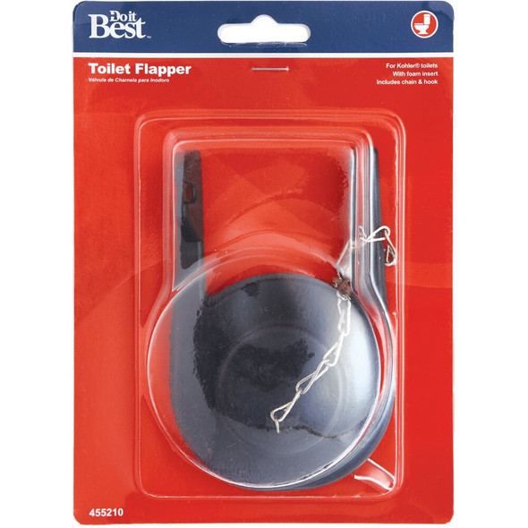Do it Best Kohler 2 In. Flapper with Foam Insert and Chain DIB835-92 455210