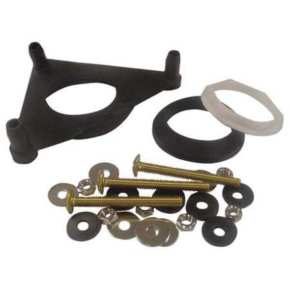 Kissler Tank to Bowl Kit, Brass and Rubber, Kohler 68-7156