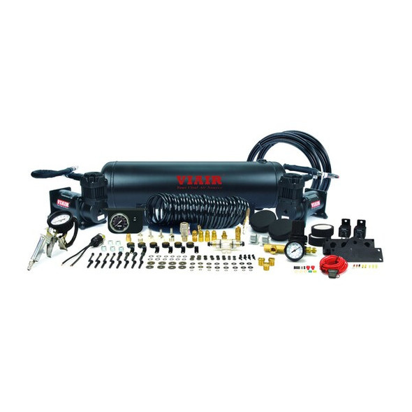 Viair Dual Stealth Black 380C Onboard Air Syst 20014