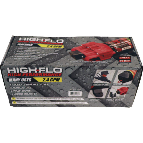 Fimco 2.4 GPM 60 psi High Flo High Performance Pump 5151087 765650