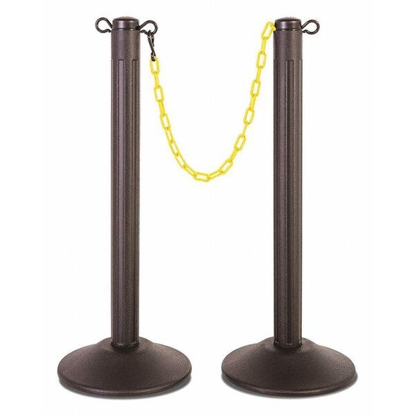 Us Weight Heavy Duty Stanchion,Post Dia. 3",PR U2003YC