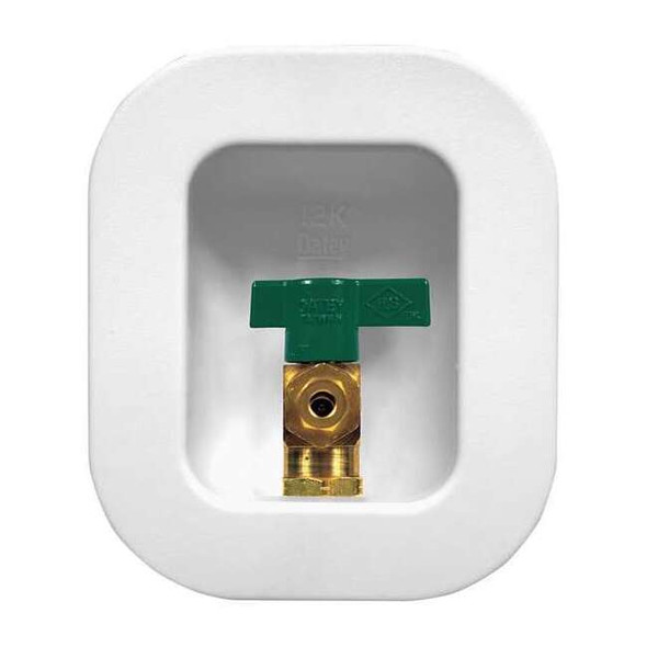 Oatey Outlet Box,Ice Maker,Copper Sweat 39134