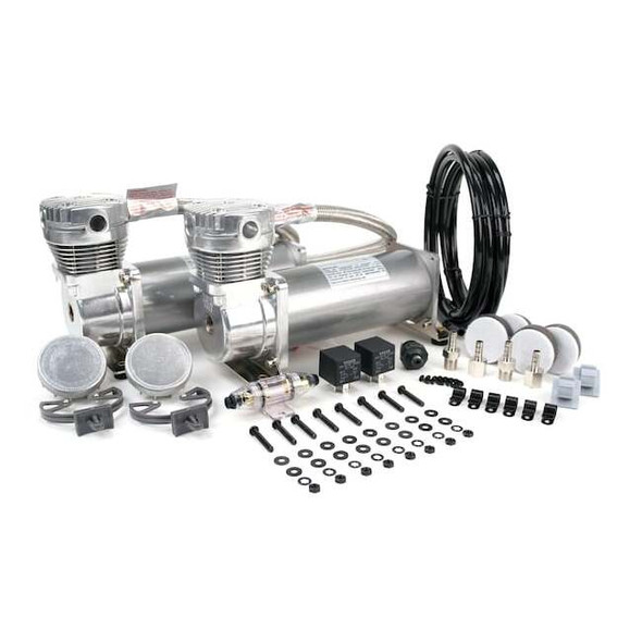 Viair Dual Pewter 480C Value Pack,200 psi,480C 48012