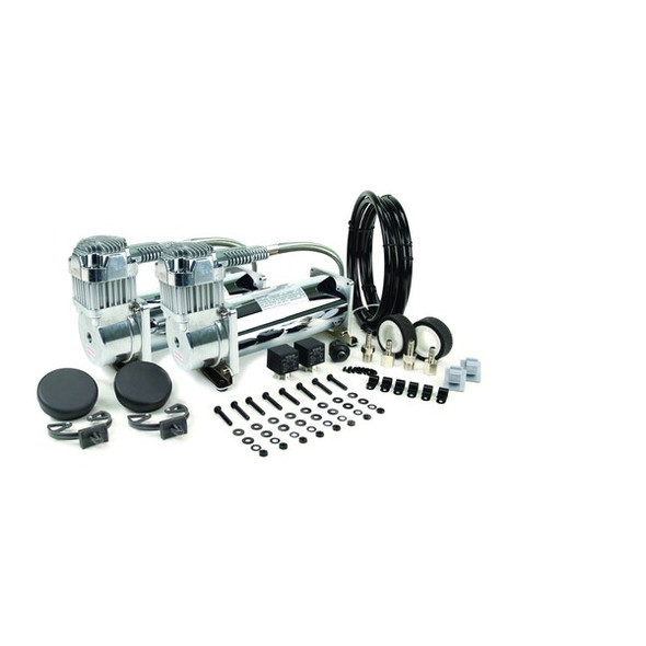 Viair Dual Chrome 450C Value Pack,150 psi,450C 45013