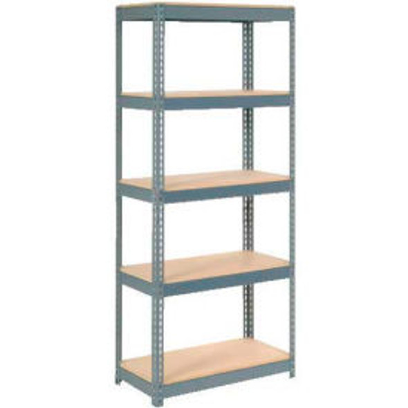 Global Industrial 5 Shelf Standard Duty Boltless Shelving Starter 36""Wx12""Dx96