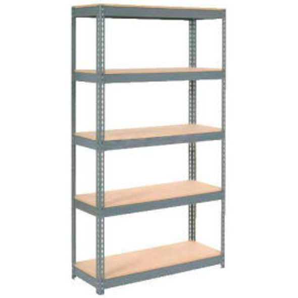 Global Industrial 5 Shelf Standard Duty Boltless Shelving Starter 48""Wx12""Dx72