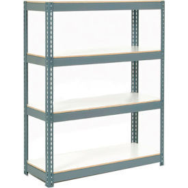 Global Industrial 4 Shelf Standard Duty Boltless Shelving Starter 36""Wx18""Dx60