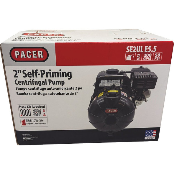 Pacer S Series 6 HP Gas Engine Transfer Pump SE2UL E5.5 418970