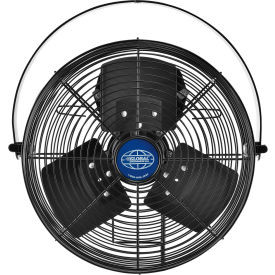 Global Industrial 12"" Industrial Workstation Fan Outdoor Rated 1855 CFM 1/15 HP