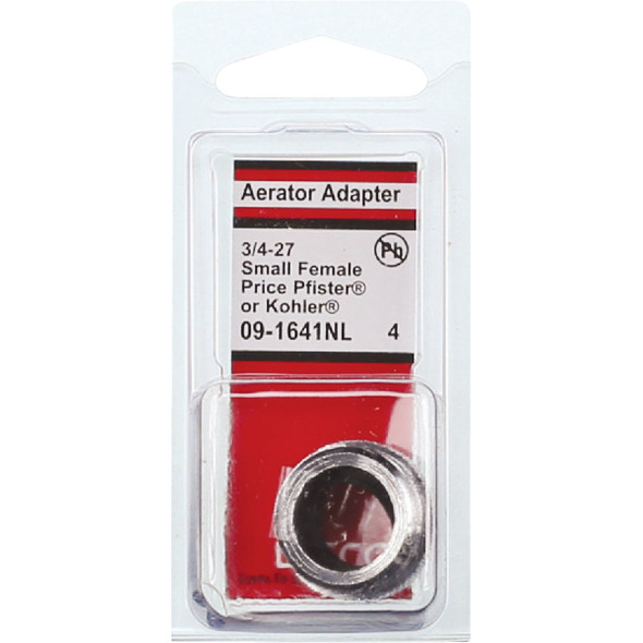 Lasco Small Female Faucet Adapter, fits Price Pfister, Kohler 09-1641NL 403893