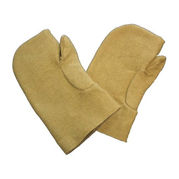 Zetex Plus Knit Gloves, Slip-On, Beige, Universal, 1 PR 2100037