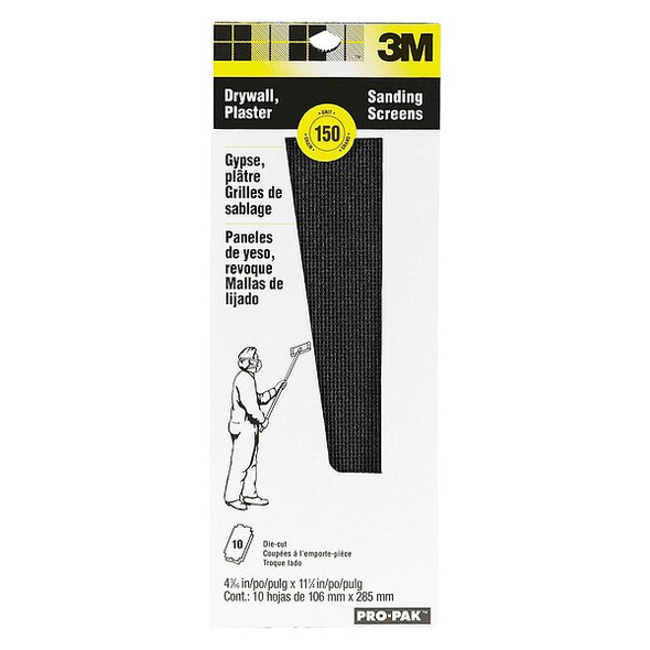 3m Sanding Sheet,11/16 in L,PK10 99437