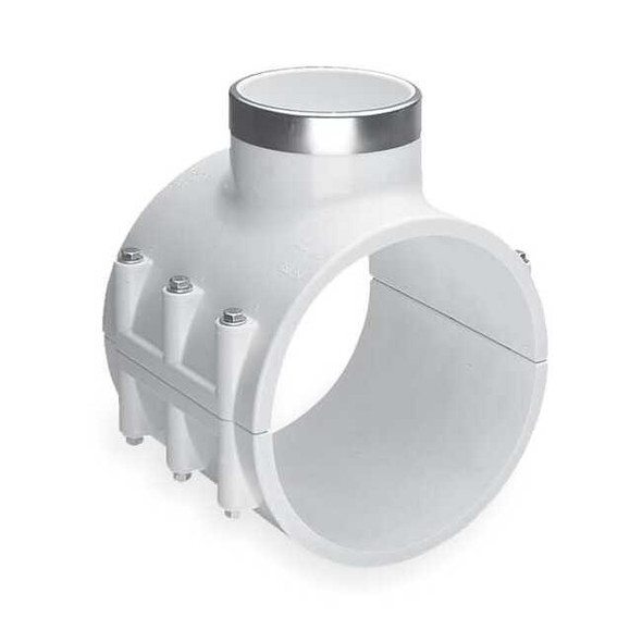 Manufacturer Varies PVC,SaddleClampTee,2in,2in,1/2inSocket 466E-247