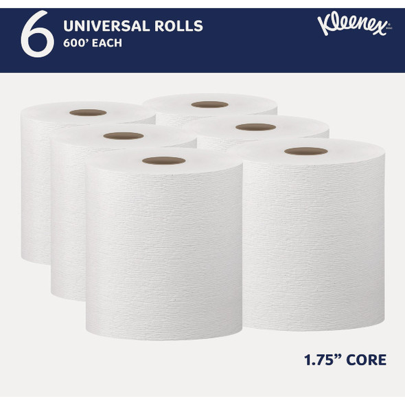 Kleenex Hard Roll Paper Towels (6-Count)