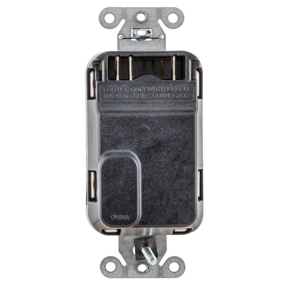 Hubbell Snapconnect receptacle SNAP8300UACGY