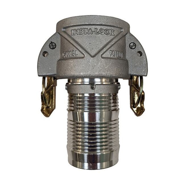 Insta-Lock Coupler with Locking Arms,1-1/2In,250psi QCG-C150