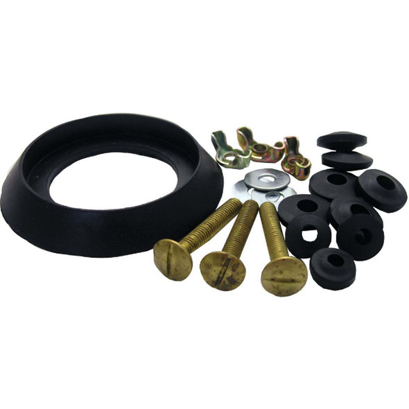 Lasco Kohler Tank To Bowl 3 Bolt Kit with Rubber Washer  04-3813