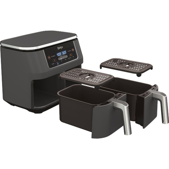 Ninja Foodi 6-In-1 8 Qt. 2-Basket Air Fryer with DualZone Technology DZ201
