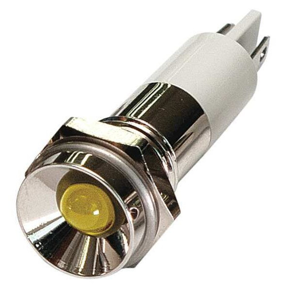 Manufacturer Varies Protrude Indicator Light,Yellow,24VDC 24M088
