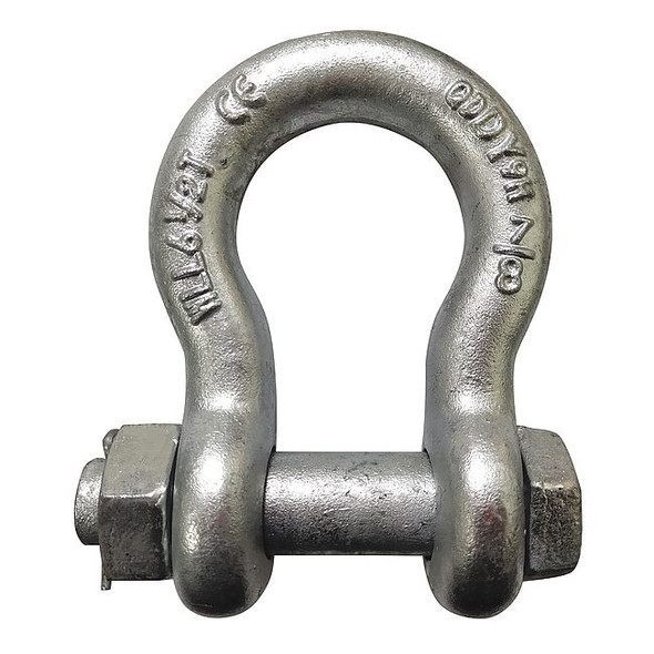 Manufacturer Varies Anchor Shackle,6,500 lb,Carbon Steel 55AY28
