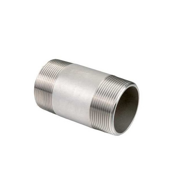 Manufacturer Varies PipeNipple,SS,3",NPTxNPT,31/2" E6BNK03