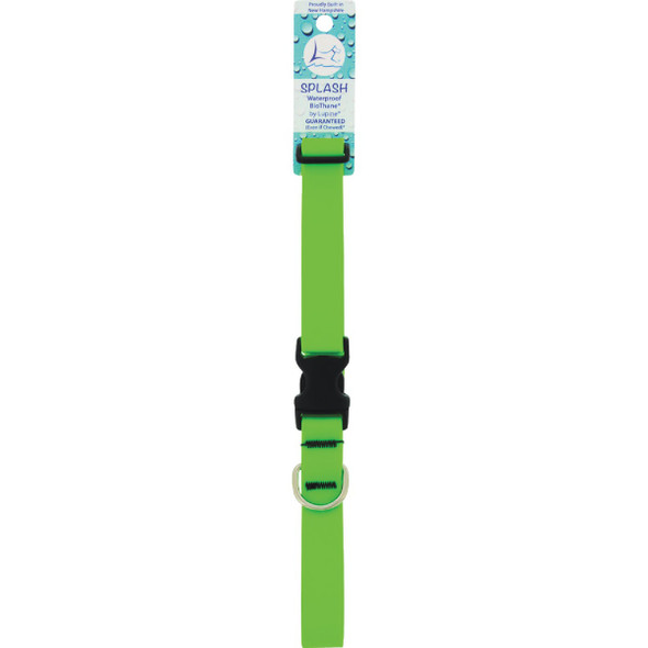 Lupine 1 In. Waterproof Neon Green 16 to 28 In. Adjustable Collar 28353