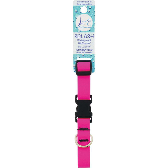 Lupine 3/4 In. Waterproof Neon Pink 9 to 14 In. Adjustable Collar 28401