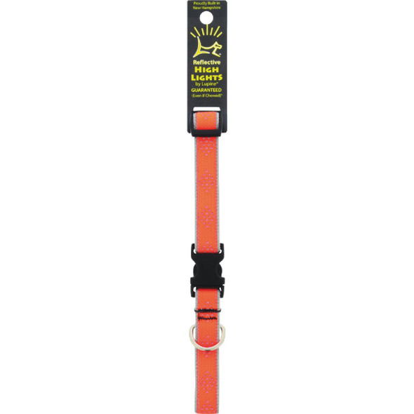 Lupine HL 3/4 In. Reflective Orange Diamond 13 to 22 In.Adjustable Collar 48302