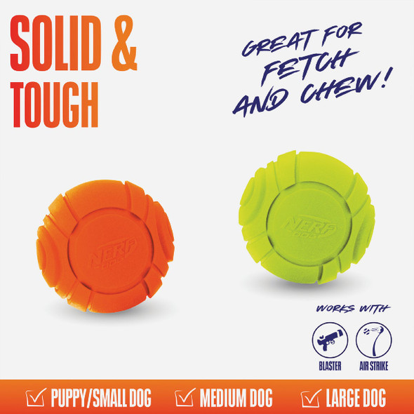 Nerf Dog 2.5 In. Solid Foam Sonic Ball (2-Pack)