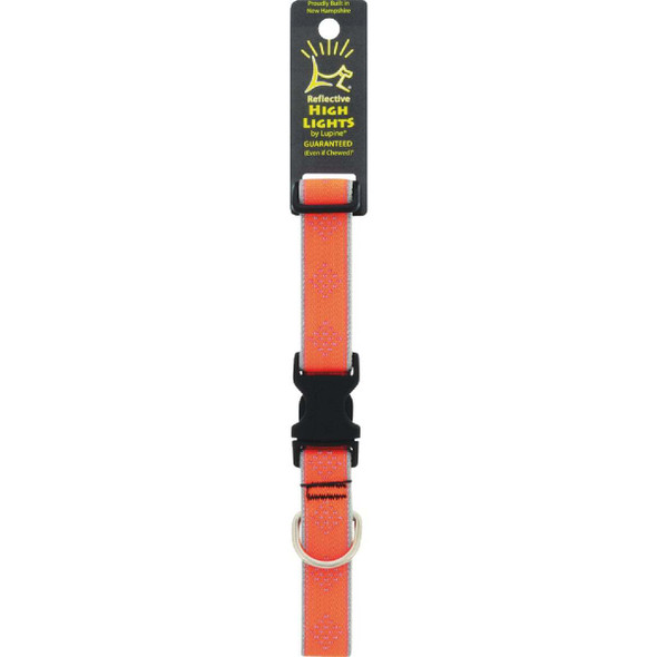 Lupine HL 1 In. Reflective Orange Diamond 12 to 20 In. Adjustable Collar 48352