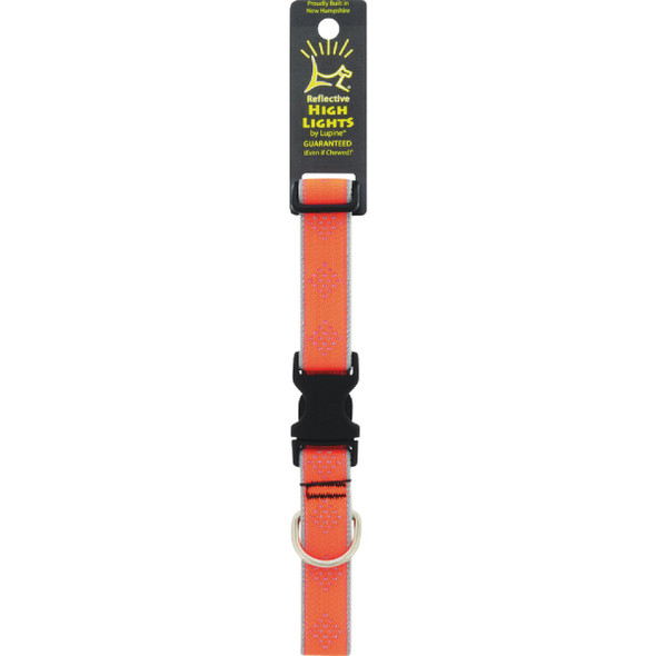 Lupine HL 1 In. Reflective Orange Diamond 12 to 20 In. Adjustable Collar 48352