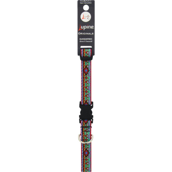 Lupine 3/4 In. Woven Pattern El Paso 13 to 22 In. Adjustable Collar 91502