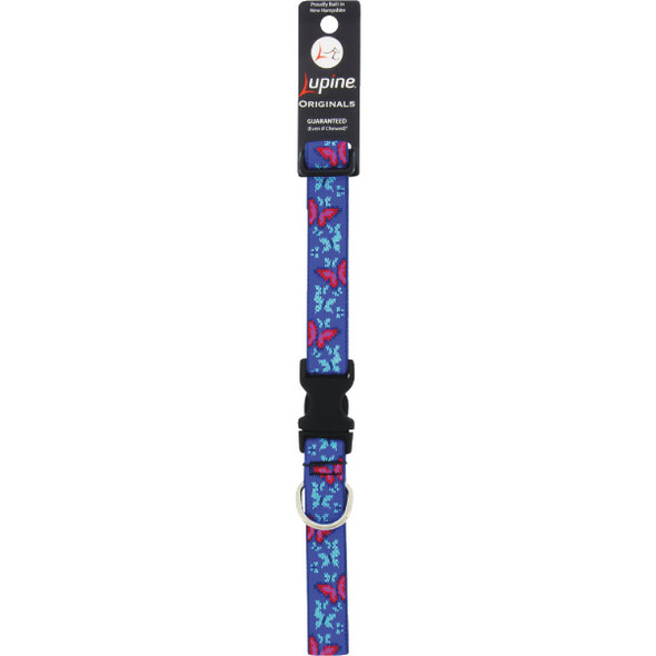 Lupine 1 In. Woven Pattern Social Butterfly 16 to 28 In. Adjustable Collar 54053
