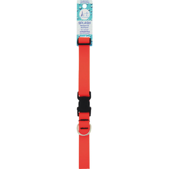 Lupine 1 In. Waterproof Neon Orange 16 to 28 In. Adjustable Collar 28553