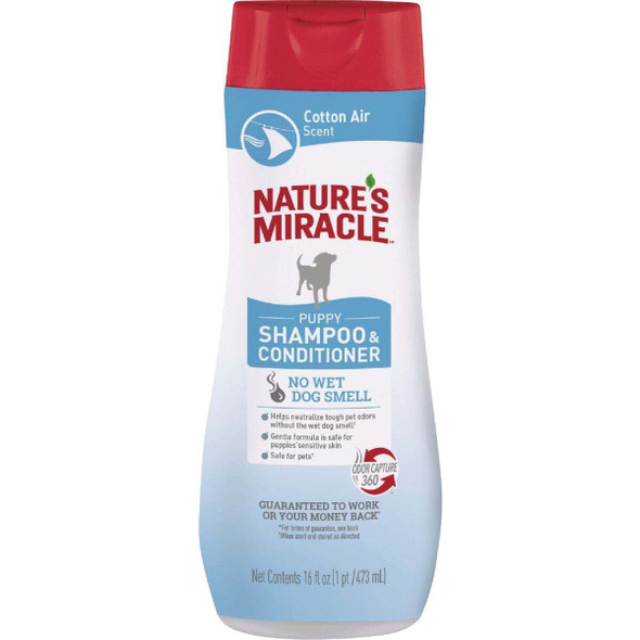 Nature's Miracle 16 Oz. Puppy Shampoo & Conditioner P-58414