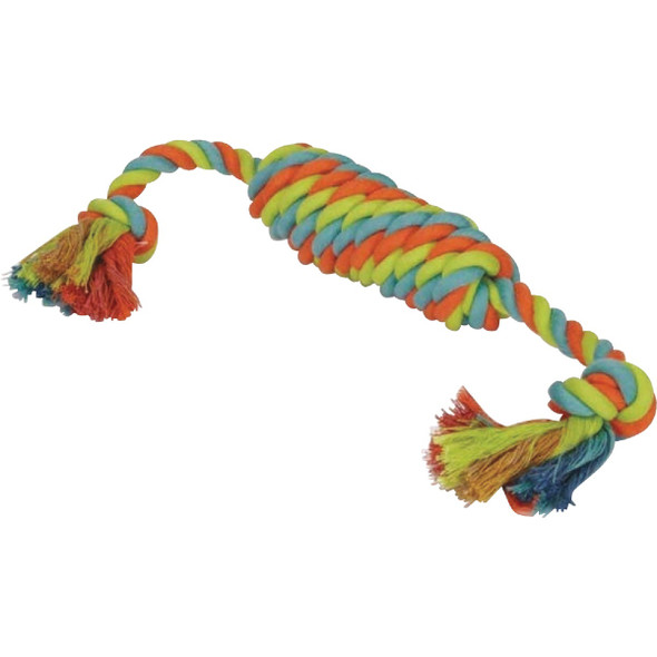 Boss Pet Chomper Rope Tugger Dog Toy Wb15540 Boss Pet Chomper Rope Tugger Dog Toy Wb15540