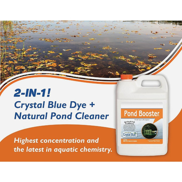 Crystal Blue 1gal Dye&bact Pond Treat 00113 875694