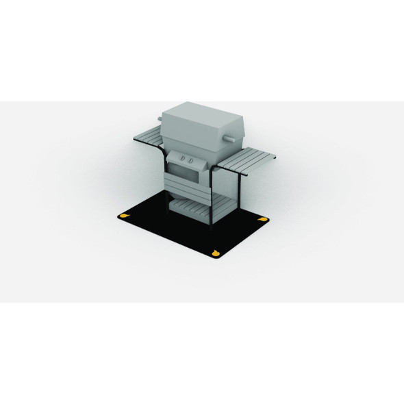 Drip EZ 39 In. x 54 In. PVC Medium Deck Protector Mat DPMD-1 876985