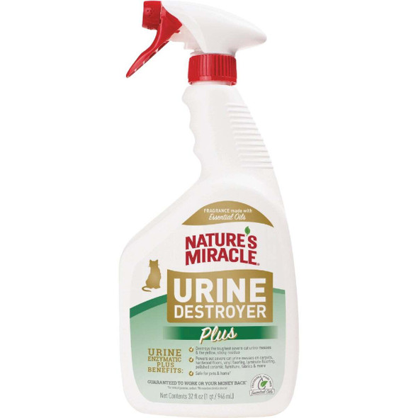 Nature's Miracle 32 Oz. Ready To Use Cat Urine Destroyer Plus P-98367