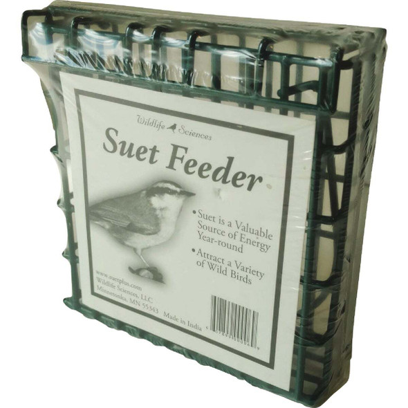 Wildlife Sciences Single Suet Cake Feeder 016