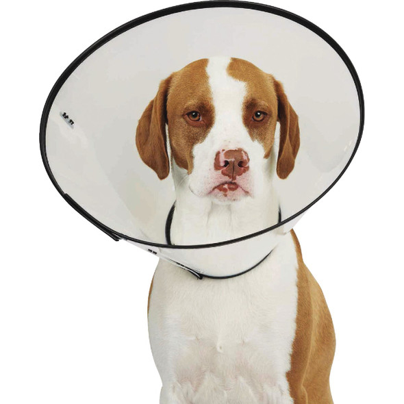 Total Pet Health XL 12 to 17 In. Clear E-Collar