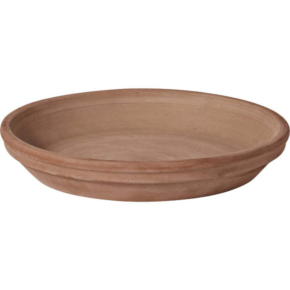 Deroma 3.5 In. Grafite Clay Standard Saucer 8709CPZ
