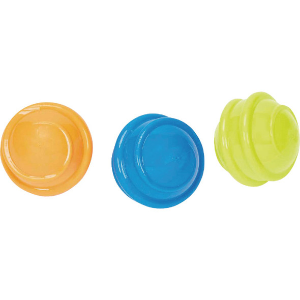 Boss Pet Chomper TPR Squeaky Spiral Ball Dog Toy WB15557 747107