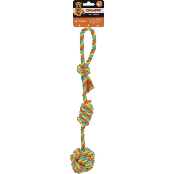 Boss Pet Chomper Rope Fist Tug Dog Toy WB15513