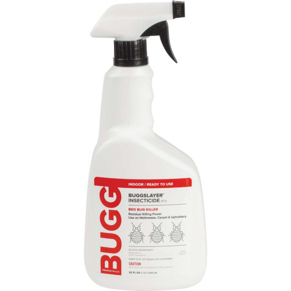BUGG BUGGSLAYER 32 Oz. Ready To Use Trigger Spray Bed Bug Killer 41232